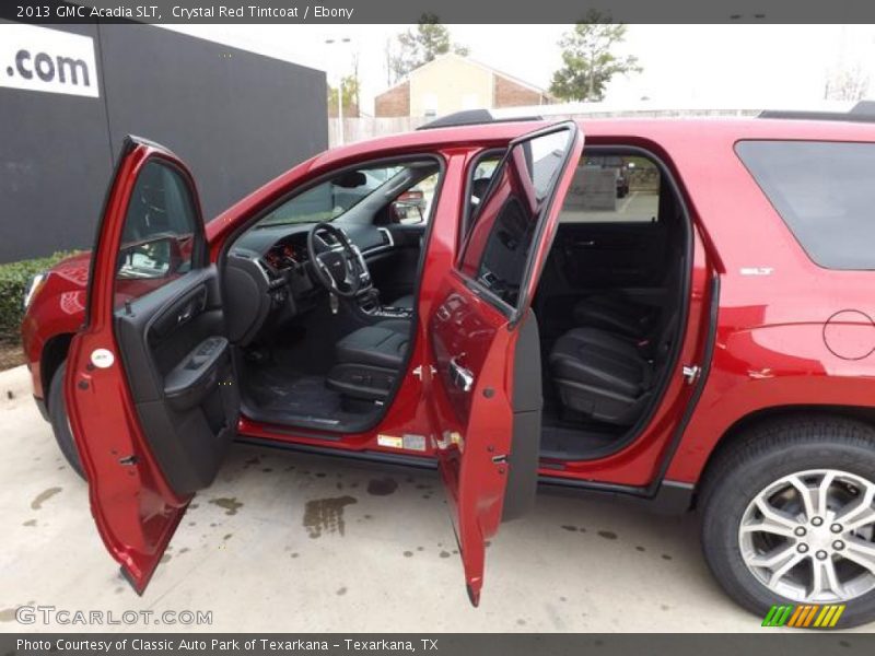 Crystal Red Tintcoat / Ebony 2013 GMC Acadia SLT