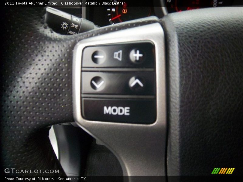 Classic Silver Metallic / Black Leather 2011 Toyota 4Runner Limited
