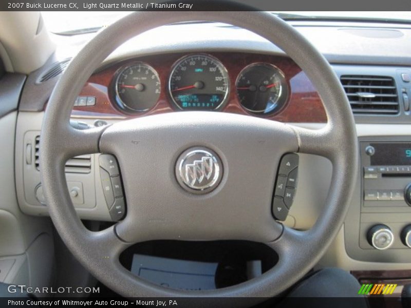  2007 Lucerne CX Steering Wheel