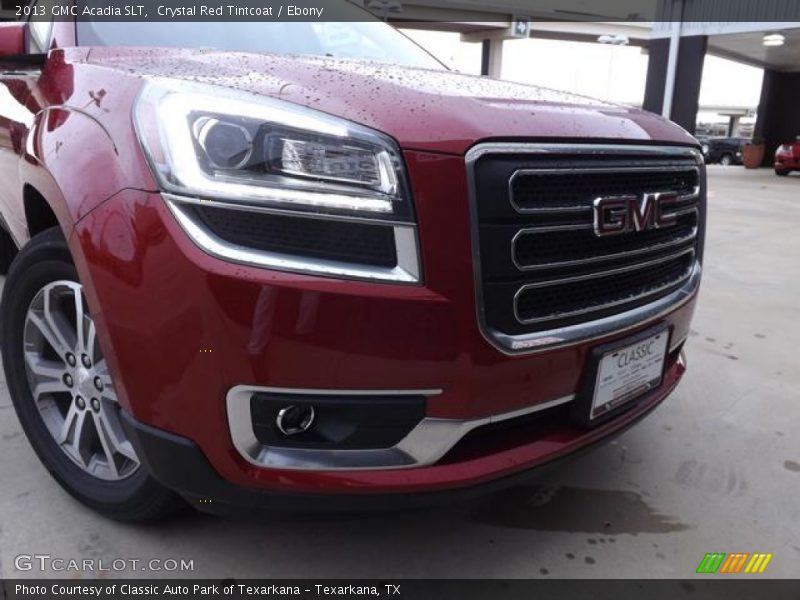 Crystal Red Tintcoat / Ebony 2013 GMC Acadia SLT