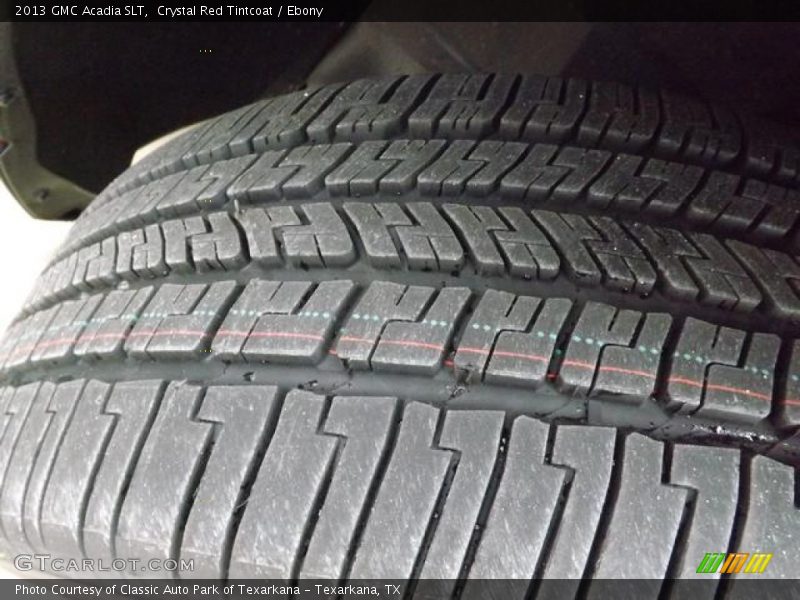 Crystal Red Tintcoat / Ebony 2013 GMC Acadia SLT
