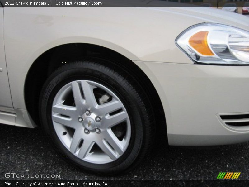 Gold Mist Metallic / Ebony 2012 Chevrolet Impala LT