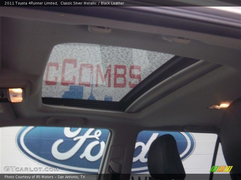 Classic Silver Metallic / Black Leather 2011 Toyota 4Runner Limited