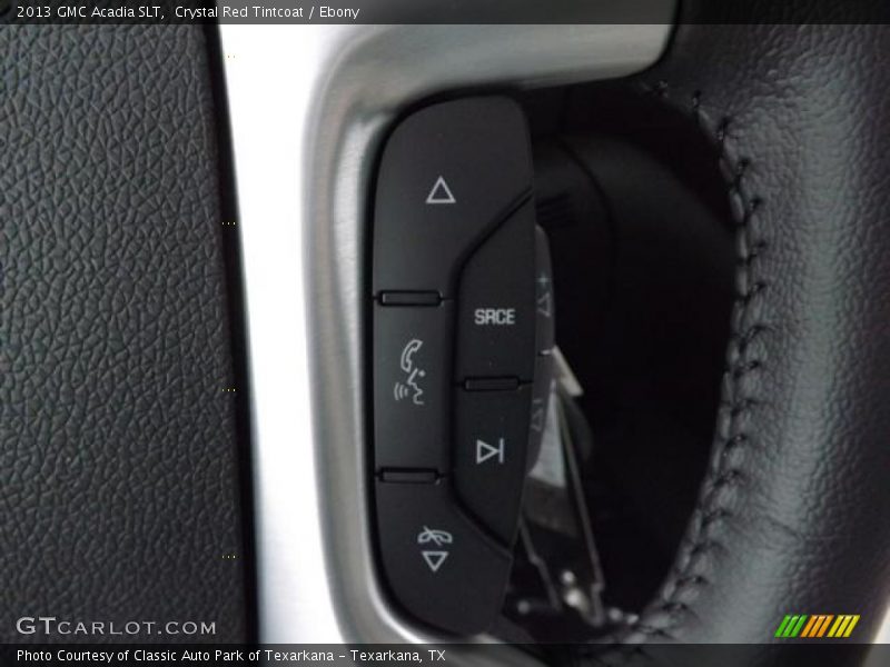Controls of 2013 Acadia SLT