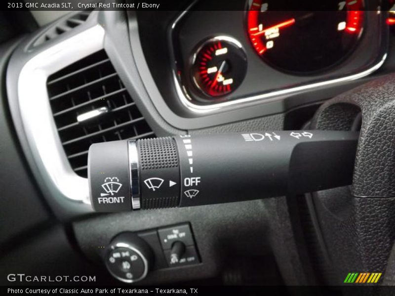 Controls of 2013 Acadia SLT