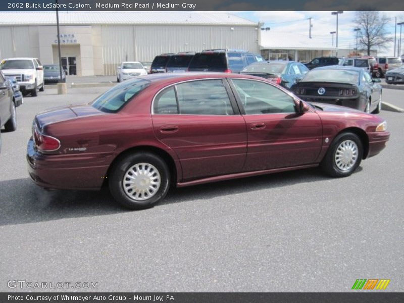 Medium Red Pearl / Medium Gray 2002 Buick LeSabre Custom