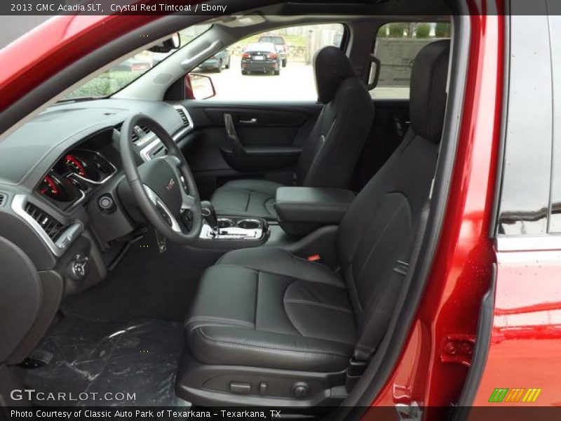  2013 Acadia SLT Ebony Interior