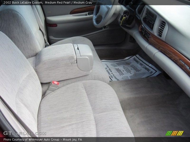 Medium Red Pearl / Medium Gray 2002 Buick LeSabre Custom