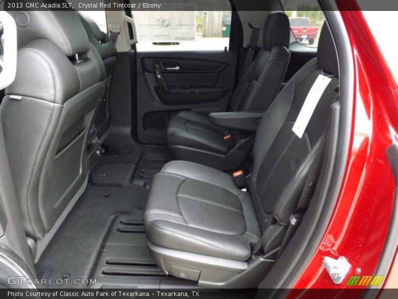 Rear Seat of 2013 Acadia SLT