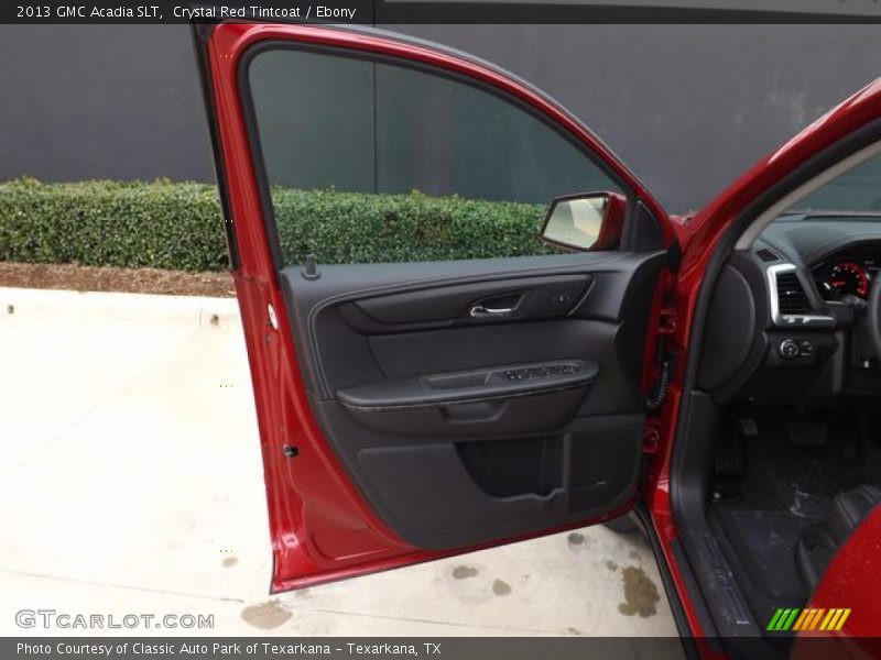 Crystal Red Tintcoat / Ebony 2013 GMC Acadia SLT