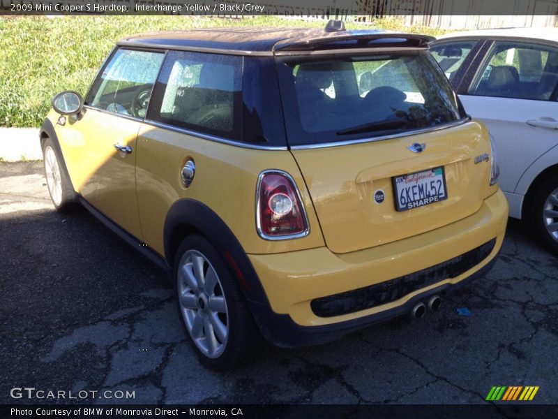 Interchange Yellow / Black/Grey 2009 Mini Cooper S Hardtop