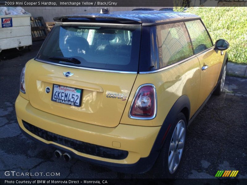 Interchange Yellow / Black/Grey 2009 Mini Cooper S Hardtop