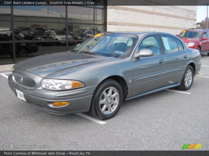 Steelmist Gray Metallic / Gray 2005 Buick LeSabre Custom