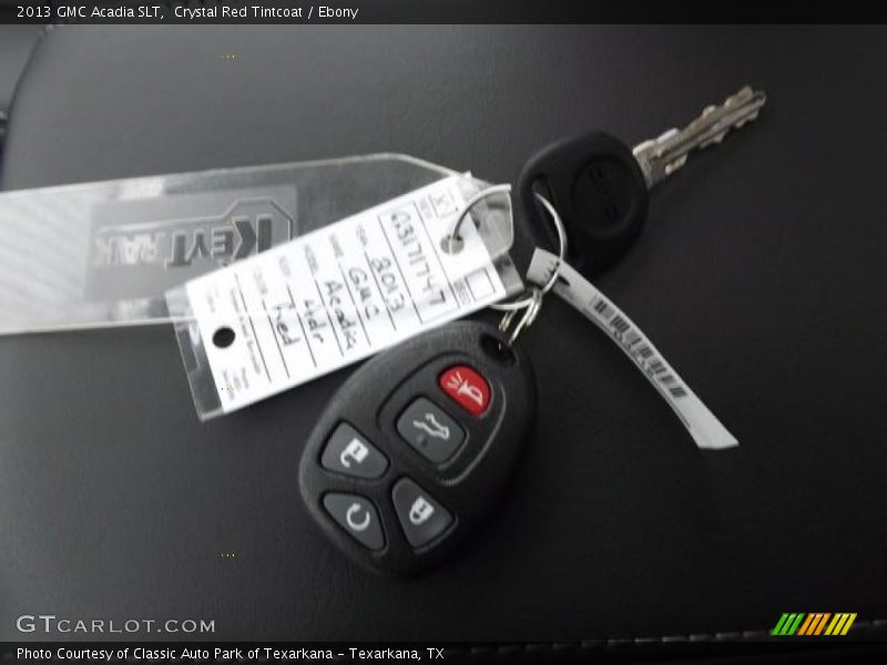 Keys of 2013 Acadia SLT