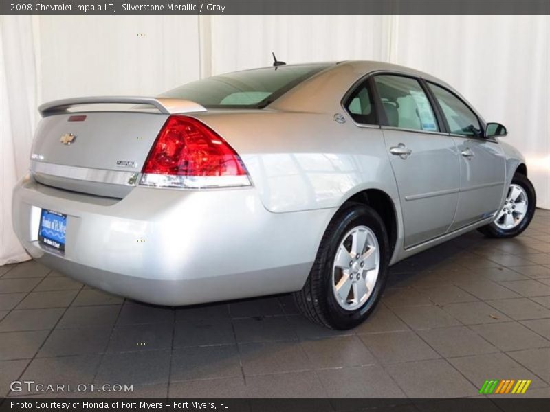 Silverstone Metallic / Gray 2008 Chevrolet Impala LT