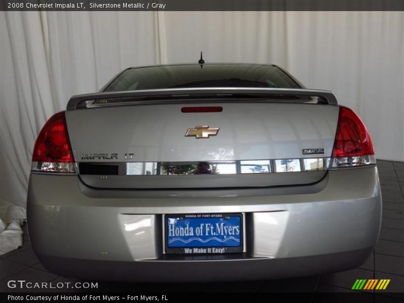 Silverstone Metallic / Gray 2008 Chevrolet Impala LT