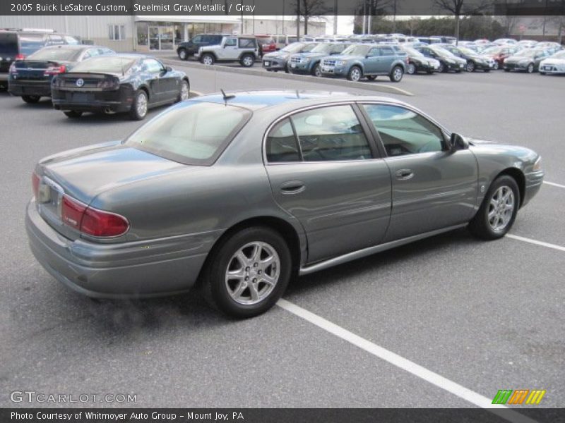 Steelmist Gray Metallic / Gray 2005 Buick LeSabre Custom
