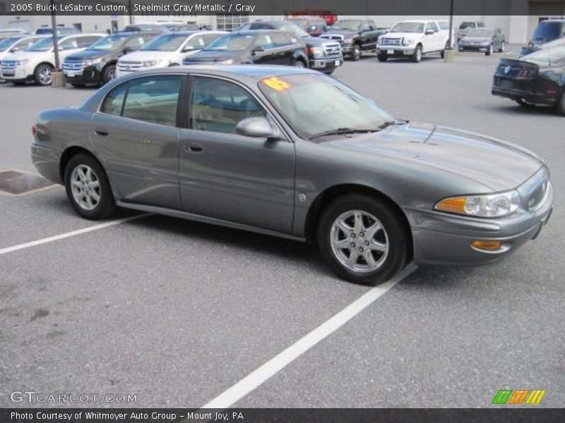 Steelmist Gray Metallic / Gray 2005 Buick LeSabre Custom