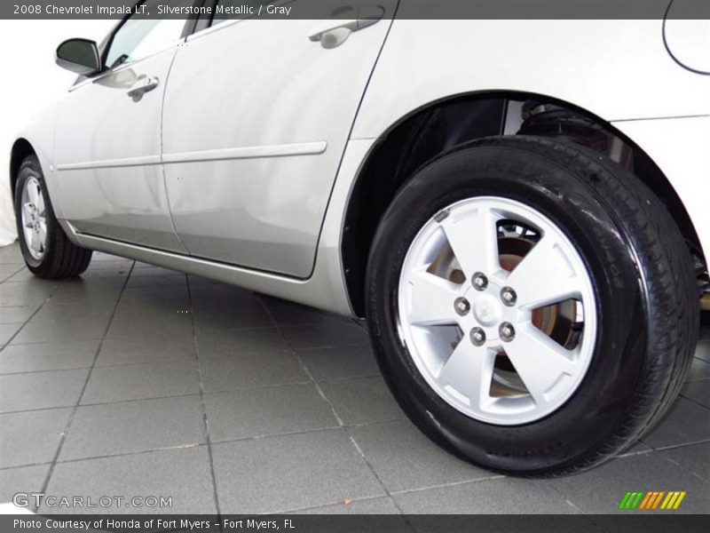 Silverstone Metallic / Gray 2008 Chevrolet Impala LT