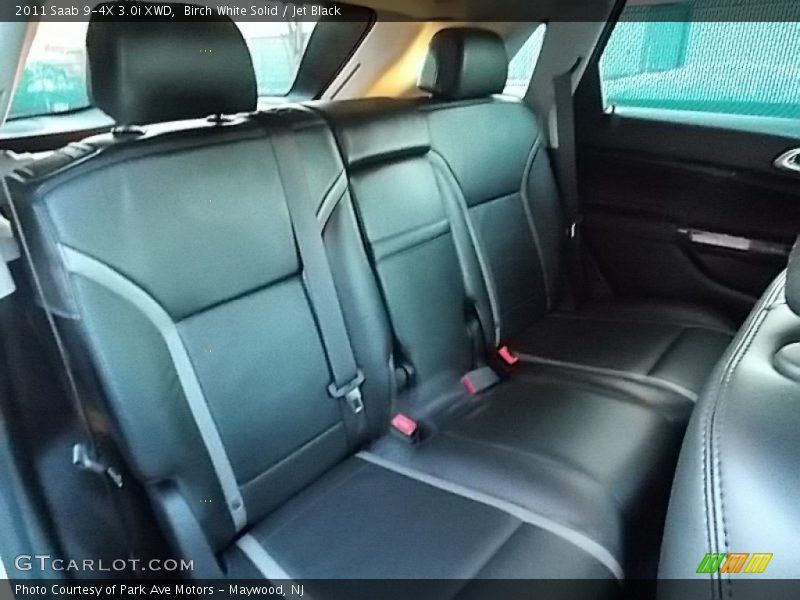 Rear Seat of 2011 9-4X 3.0i XWD