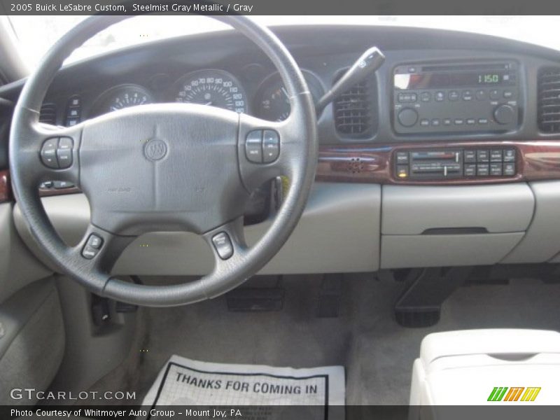 Steelmist Gray Metallic / Gray 2005 Buick LeSabre Custom