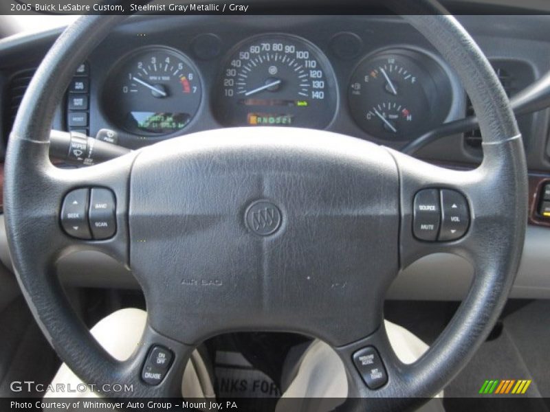 Steelmist Gray Metallic / Gray 2005 Buick LeSabre Custom