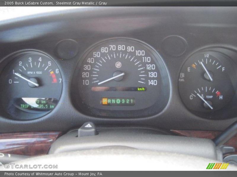 Steelmist Gray Metallic / Gray 2005 Buick LeSabre Custom
