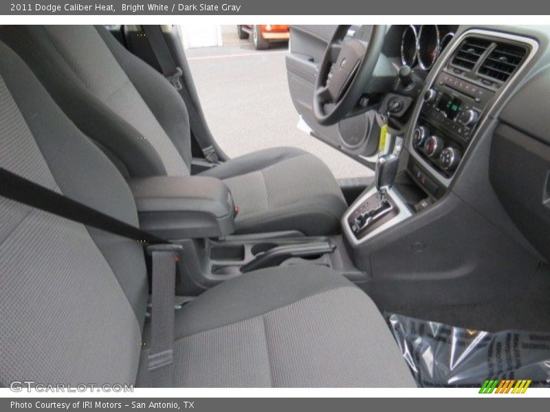 Bright White / Dark Slate Gray 2011 Dodge Caliber Heat