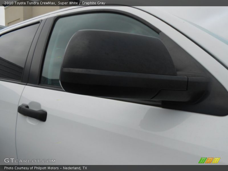 Super White / Graphite Gray 2010 Toyota Tundra CrewMax