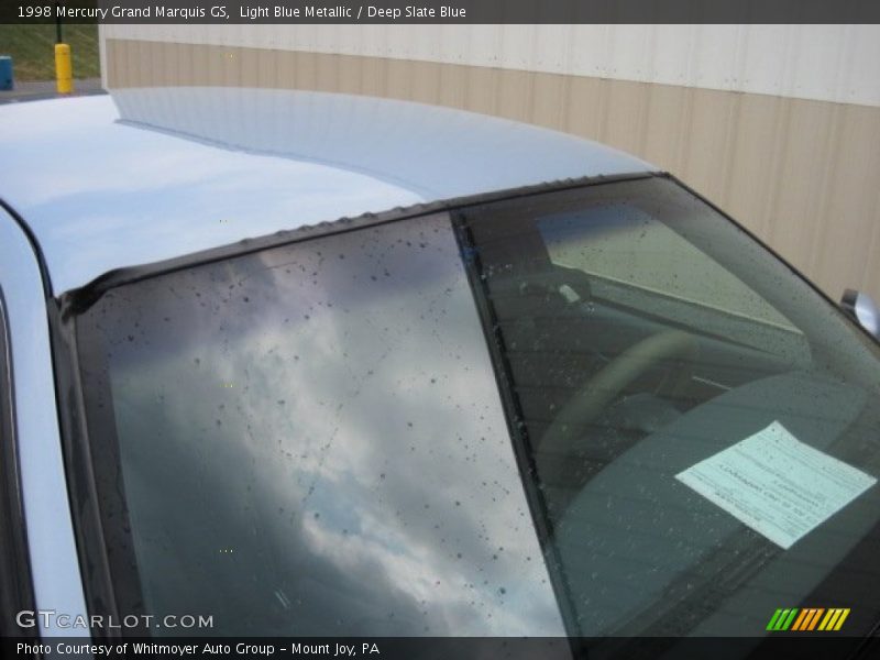 Light Blue Metallic / Deep Slate Blue 1998 Mercury Grand Marquis GS
