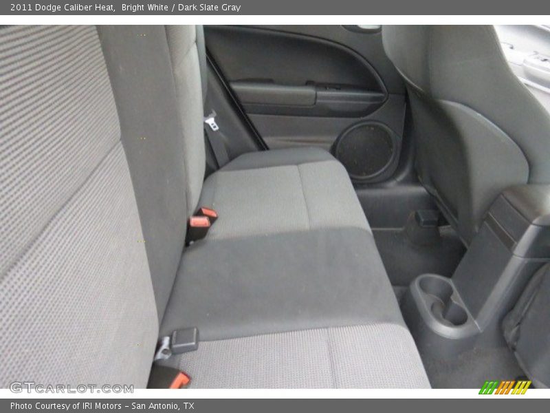 Bright White / Dark Slate Gray 2011 Dodge Caliber Heat