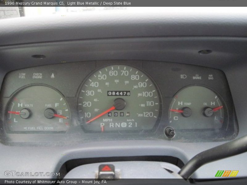  1998 Grand Marquis GS GS Gauges