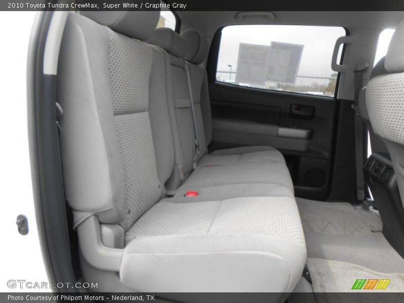 Super White / Graphite Gray 2010 Toyota Tundra CrewMax