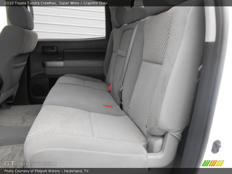 Super White / Graphite Gray 2010 Toyota Tundra CrewMax