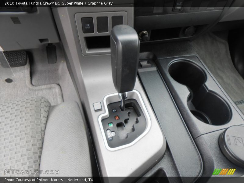 Super White / Graphite Gray 2010 Toyota Tundra CrewMax
