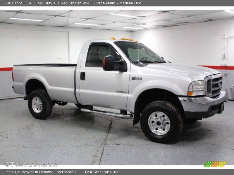  2004 F350 Super Duty XLT Regular Cab 4x4 Silver Metallic