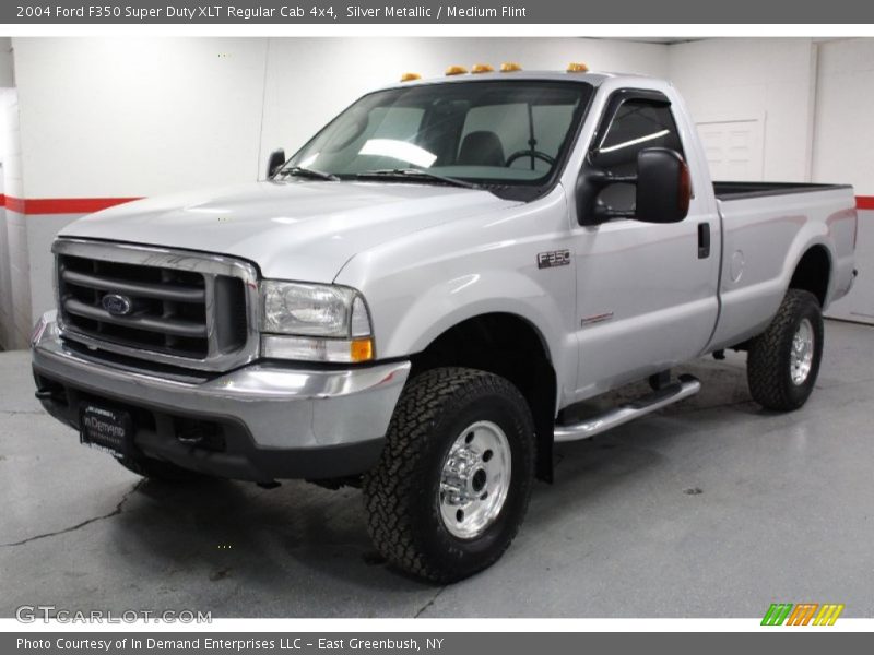 Silver Metallic / Medium Flint 2004 Ford F350 Super Duty XLT Regular Cab 4x4