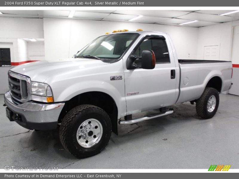 Silver Metallic / Medium Flint 2004 Ford F350 Super Duty XLT Regular Cab 4x4