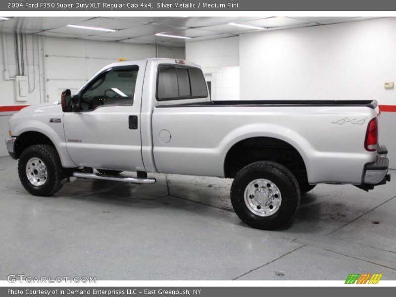 Silver Metallic / Medium Flint 2004 Ford F350 Super Duty XLT Regular Cab 4x4