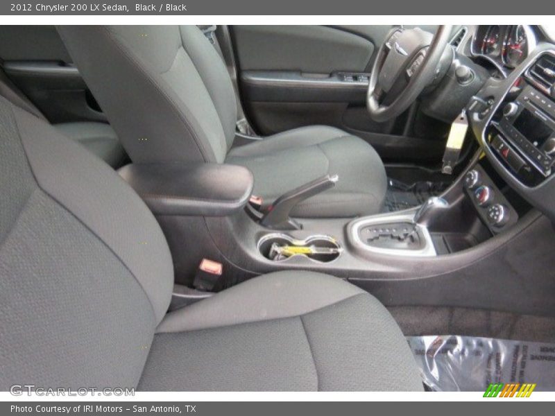 Black / Black 2012 Chrysler 200 LX Sedan