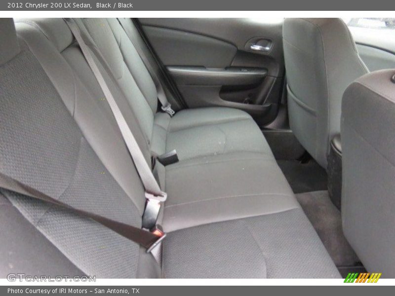 Black / Black 2012 Chrysler 200 LX Sedan