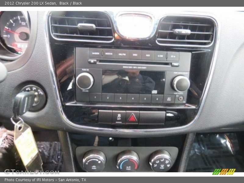 Black / Black 2012 Chrysler 200 LX Sedan