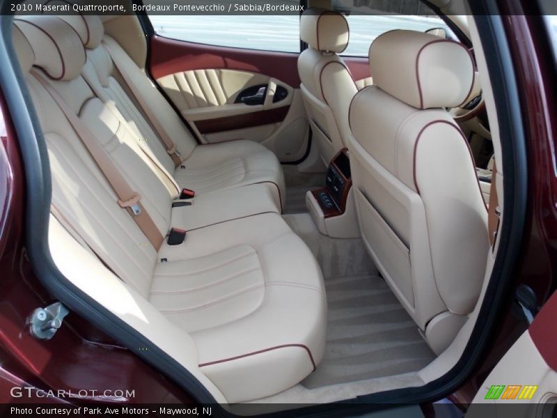 Rear Seat of 2010 Quattroporte 