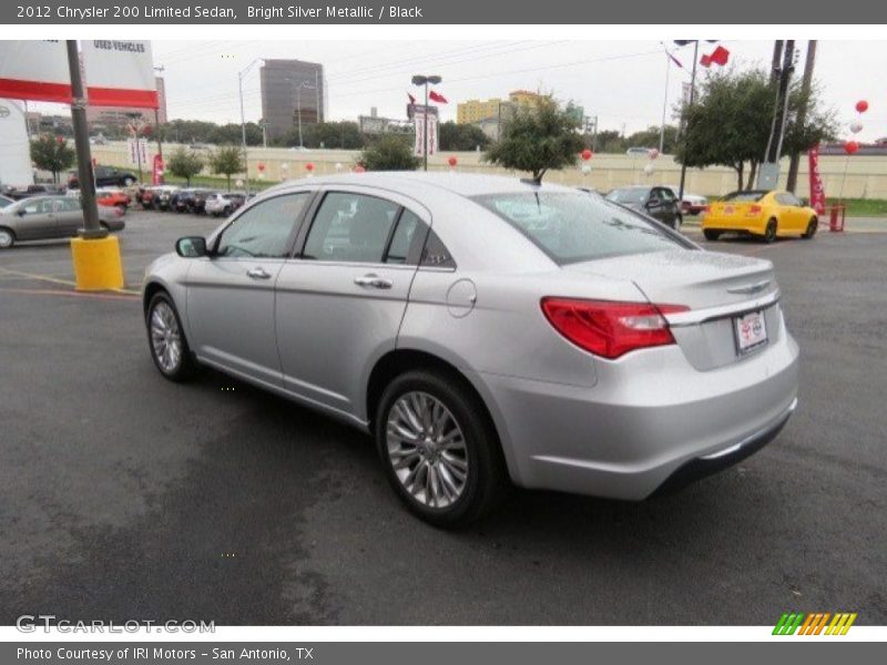 Bright Silver Metallic / Black 2012 Chrysler 200 Limited Sedan