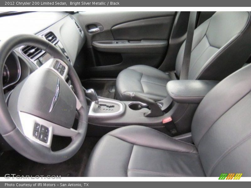 Bright Silver Metallic / Black 2012 Chrysler 200 Limited Sedan