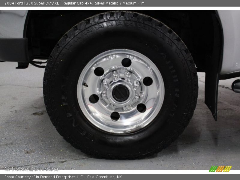 Silver Metallic / Medium Flint 2004 Ford F350 Super Duty XLT Regular Cab 4x4