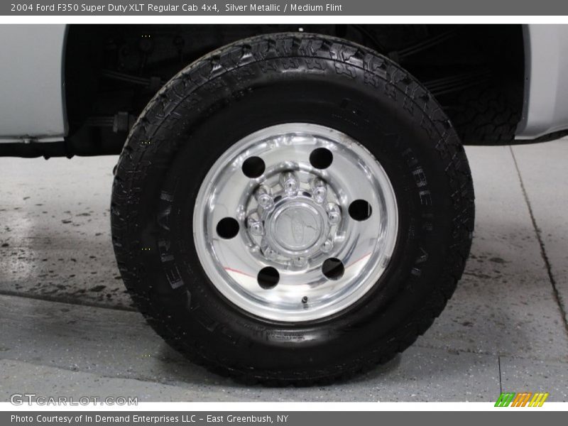 Silver Metallic / Medium Flint 2004 Ford F350 Super Duty XLT Regular Cab 4x4