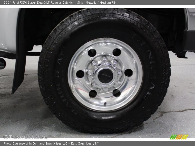 Silver Metallic / Medium Flint 2004 Ford F350 Super Duty XLT Regular Cab 4x4