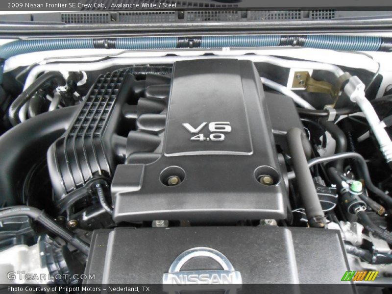  2009 Frontier SE Crew Cab Engine - 4.0 Liter DOHC 24-Valve VVT V6