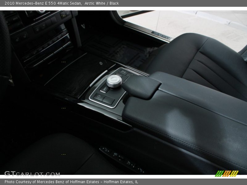 Arctic White / Black 2010 Mercedes-Benz E 550 4Matic Sedan